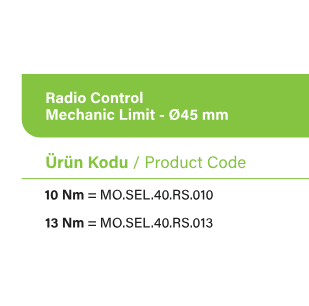 SEL 40 RS Radyo alıcı motor çeşitleri