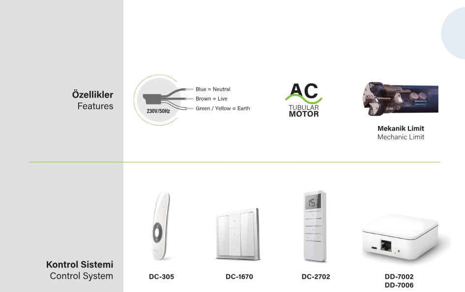 SEL60 ECB Radyo alıcılı Aksesuarları