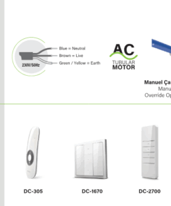 SEL 60 RM NHK Panjur motolıları aksesuarlar