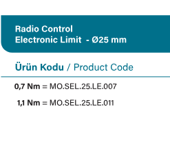 SEL25LE Lityum bataryalı perde motoru motor çeşitleri