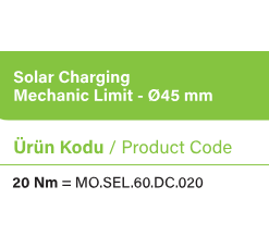 SEL60DC Panjur motoru motor çeşiteleri