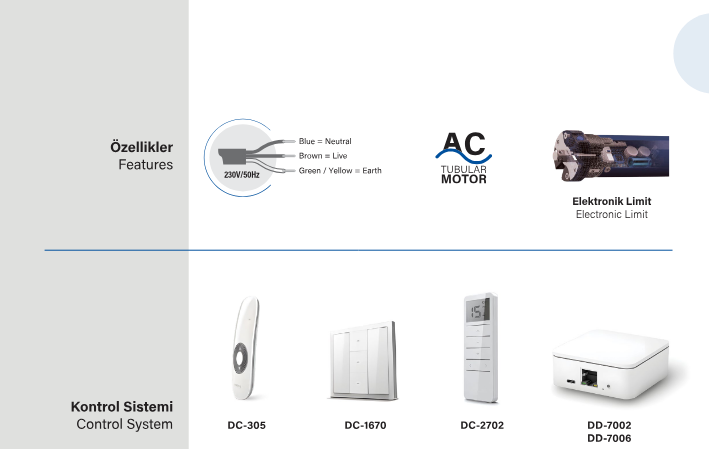 SEL60ECB Tente Motoru Aksesuarları