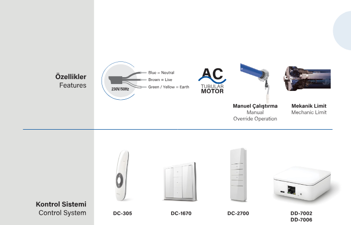 SEL60RMNHK Tente motoru aksesuarları