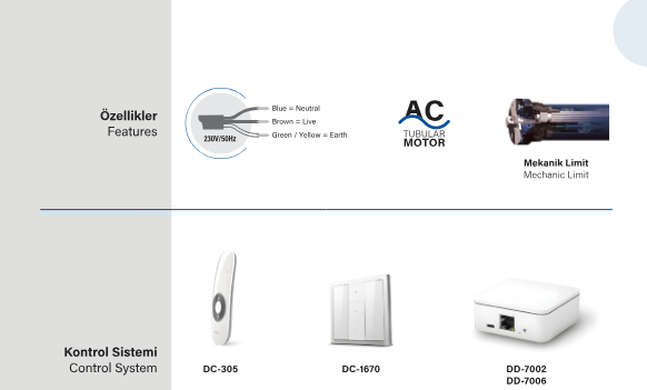SEL60RS Tente motoru aksesuarları