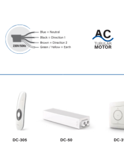 SEL60STYP Standart tente motoru aksesuarları