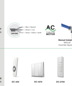 SEL70 RM NHK Kepenk motor aksesuarları