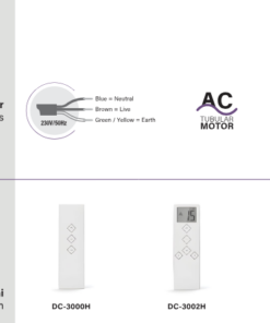 SEL70BRE Pergola motoru aksesuarları