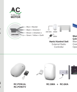 SEL70MNHK Kepenk motoru aksesuarı