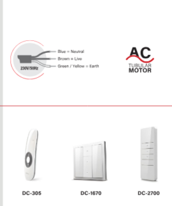 SEL70RE Giyotin cam motoru Aksesuarları