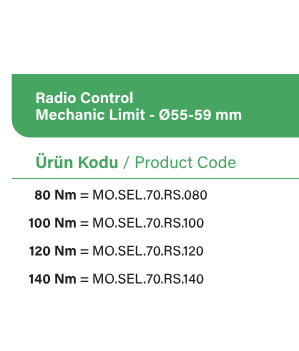 SEL70RS Kepenk motoru motor çeşitleri
