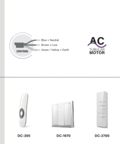 SEL70RS Pergola motoru aksesuarları