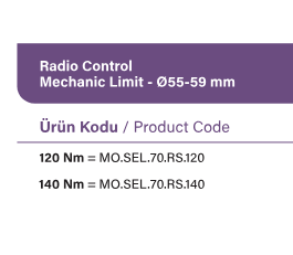 SEL70RS Pergola motoru motor çeşitleri