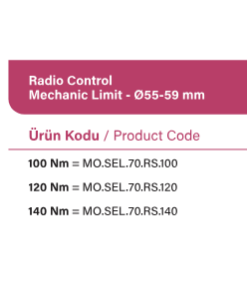 SEL70RS Rolling roof motoru motor çeşitleri