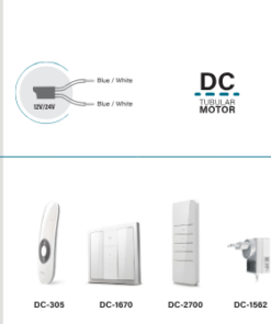 SELDV24AE Plise motoru aksesuarları