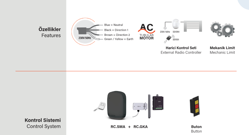 SELEND Endüstriyel motor aksesuarları