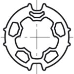 Somfy DS 63 boru için LT50 aktüatör
