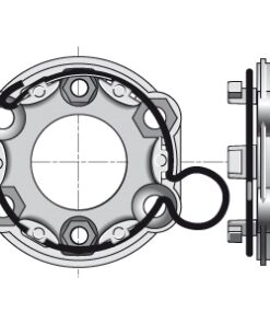 9910000 Somfy Dişsiz Evrensel Zamack Braket