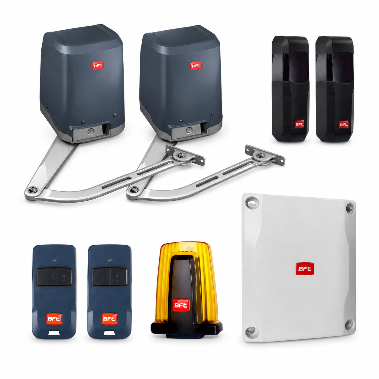 BFT VIRGO Smart BT A20 çift motorlu dairesel kapı motoru kit