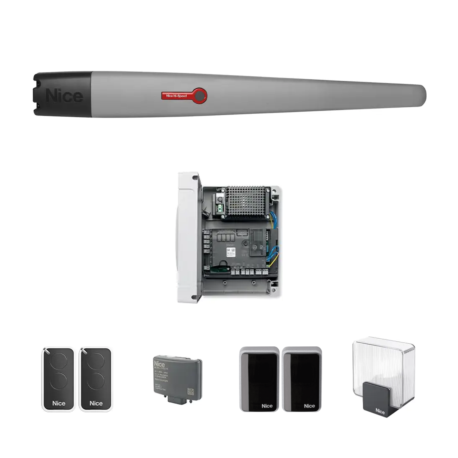 Nice Dairesel Kapı Motoru Toona 6024 HS Tek Motorlu Kit, Hızlı Motor